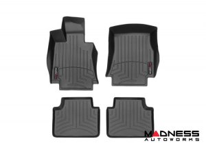 Alfa Romeo Giulia Floor Liners - WeatherTech - Black - Front & Rear - RWD Alfa Romeo Giulia Floor Liners - WeatherTech - Black - Front & Rear - RWD